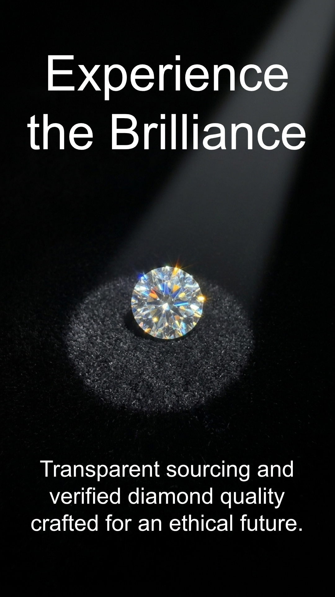 Round Lab Grown Daimond (0.5 carat)
