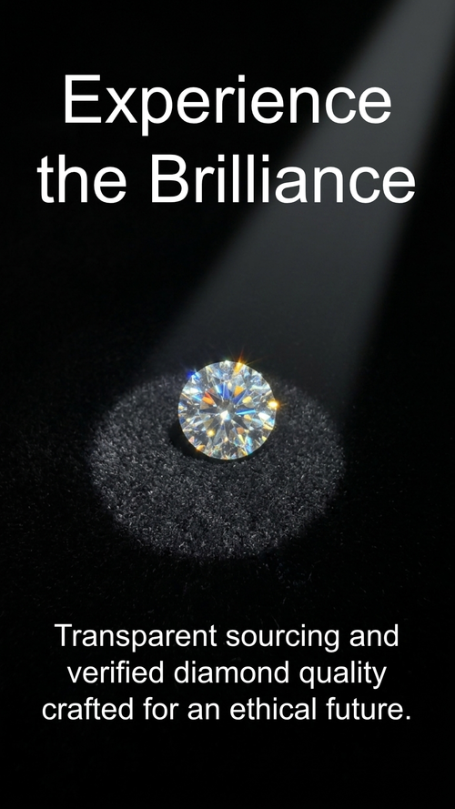 Round Lab Grown Daimond (0.5 carat)